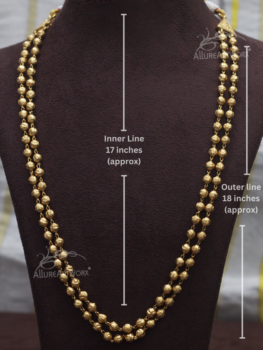 Gold Ball Neckpiece